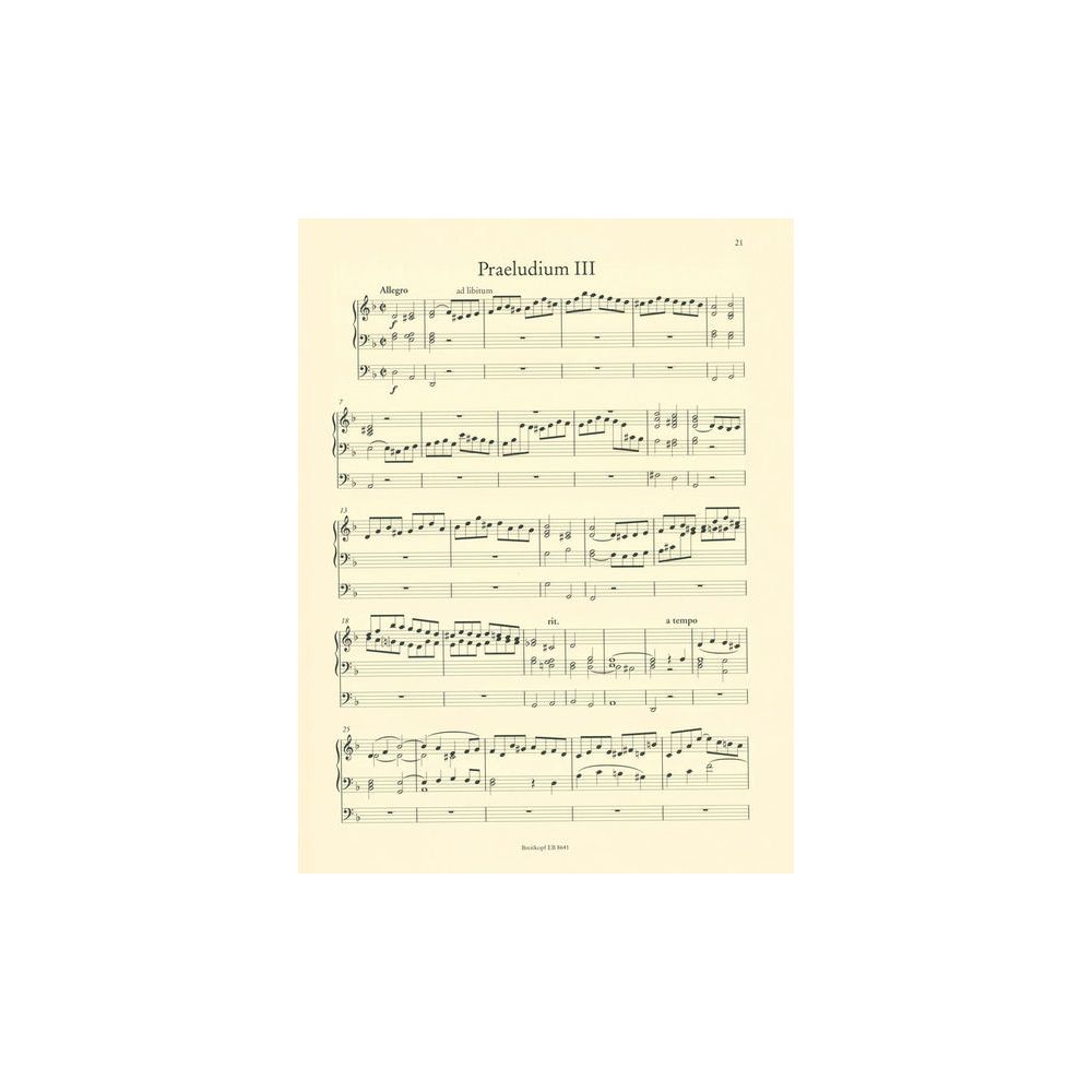 Breitkopf & Härtel Mendelssohn Orgelwerke 1 – Thomann Ireland
