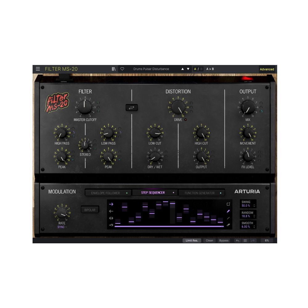 Arturia Filter MS