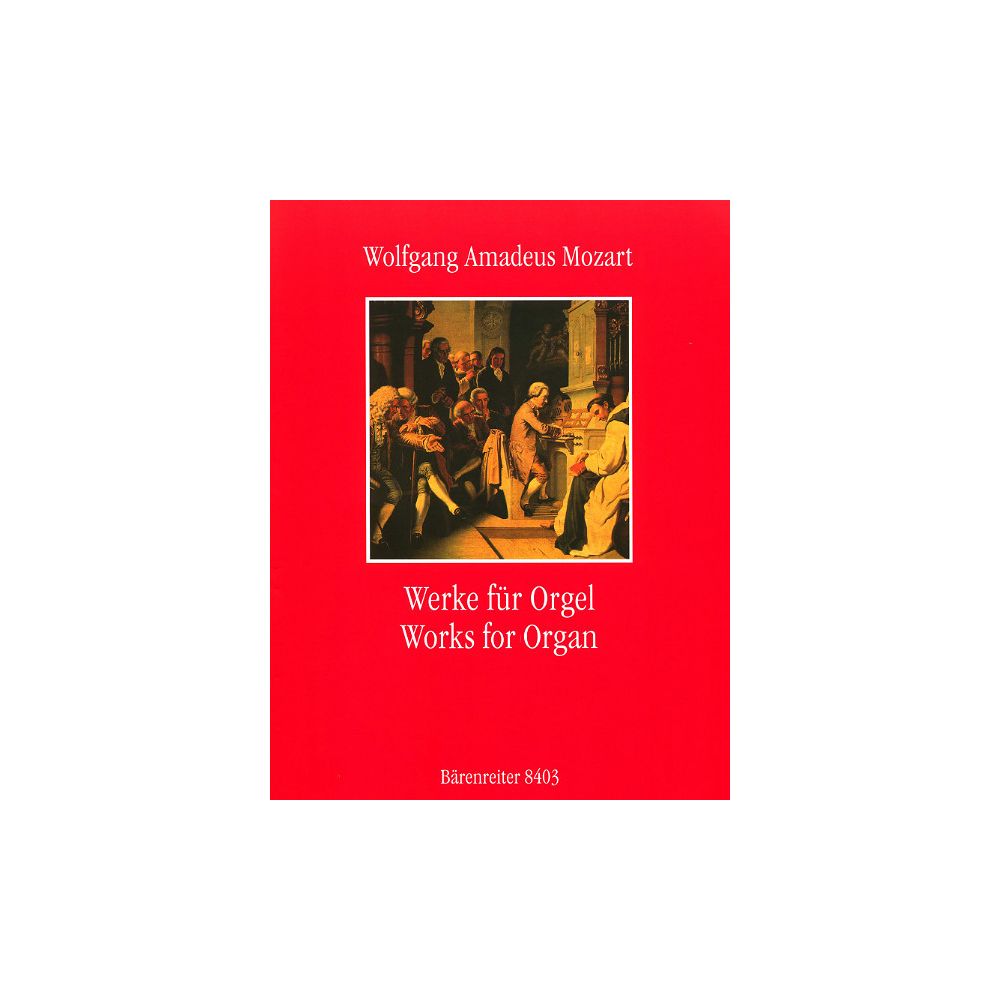 Bärenreiter Mozart Werke for Orgel – Thomann Ireland