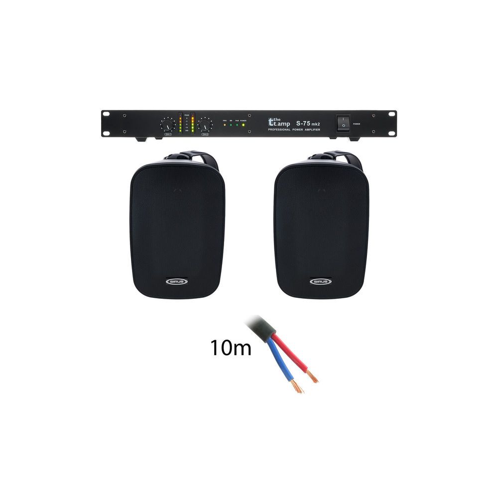 Sirus Reflect 5 Amp Set black – Thomann Ireland