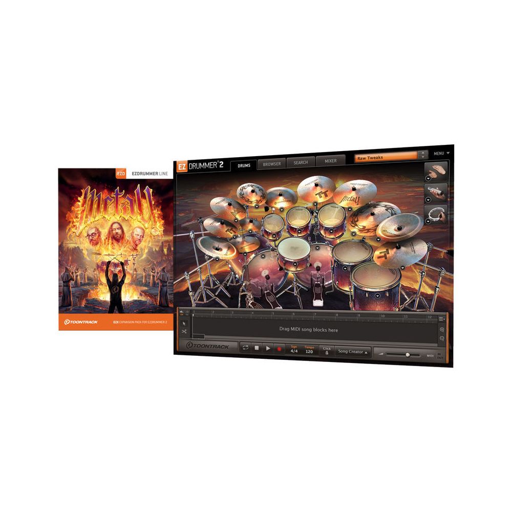 Toontrack EZX Metal! – Thomann Ireland