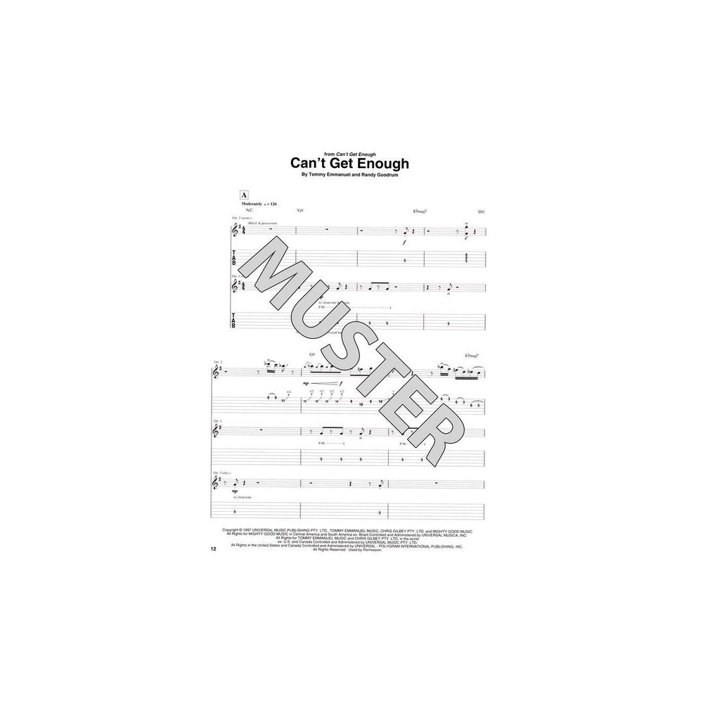 Hal Leonard Tommy Emmanuel Best Of Guitar – Thomann Ireland