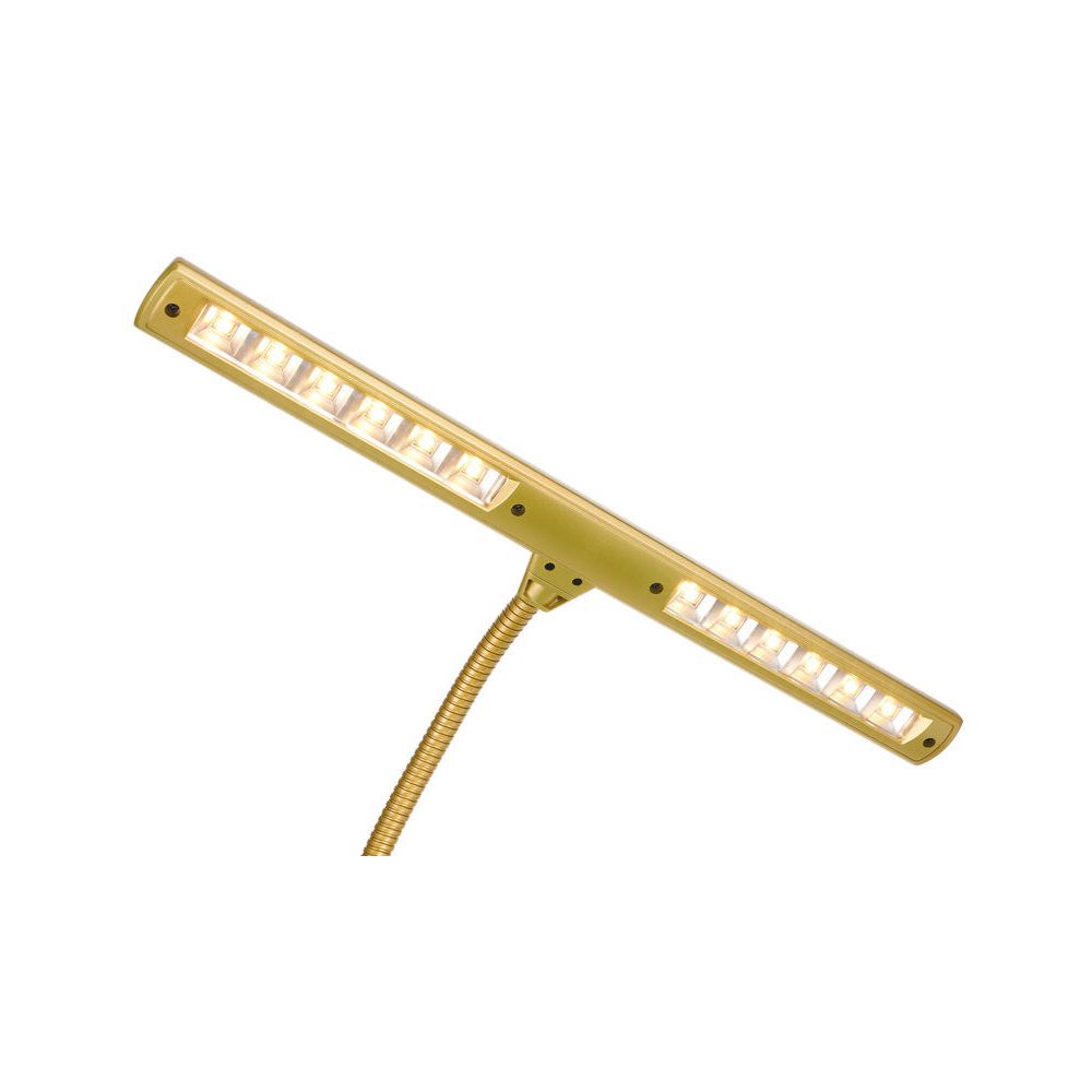 K&M 12298 LED Piano Lamp Gold – Thomann Ireland