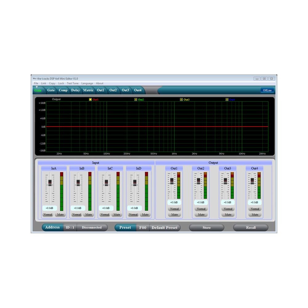 the t.racks DSP 4x4 Mini Amp – Thomann Ireland