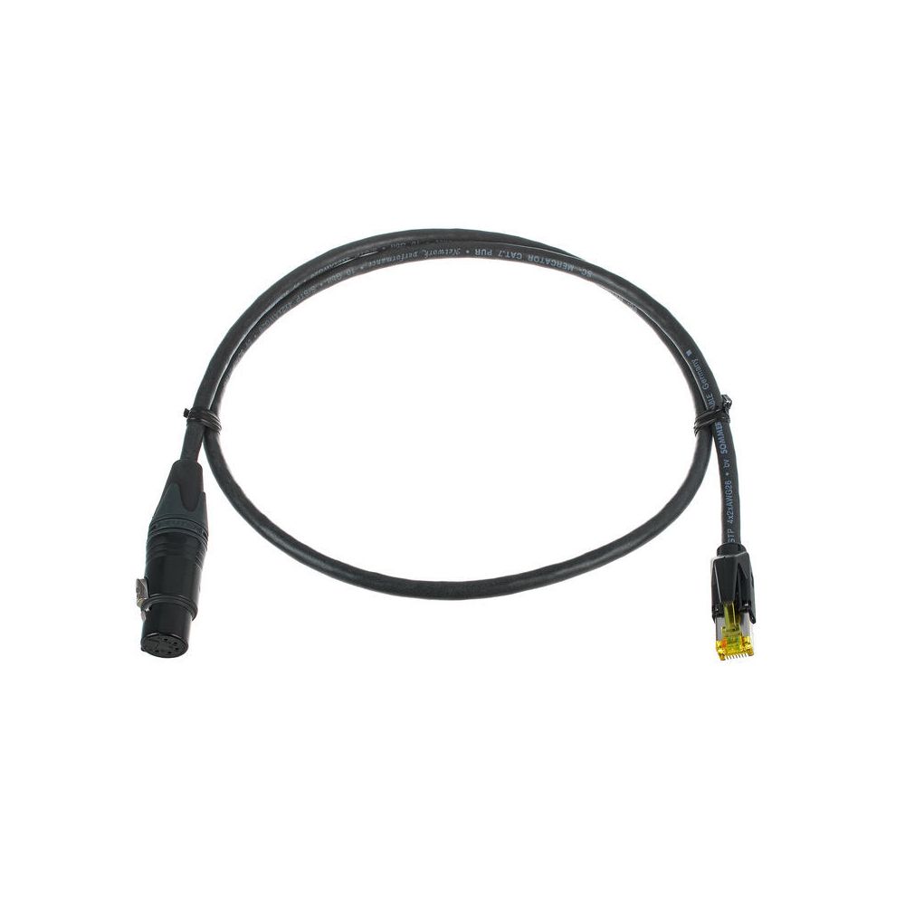 Sommer Cable CAT7 XLRf Adapter 1m black – Thomann Ireland