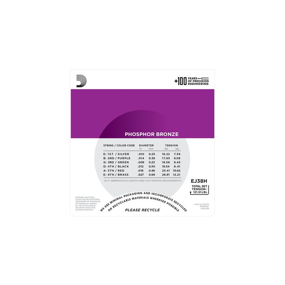 Daddario EJ38H – Thomann Ireland