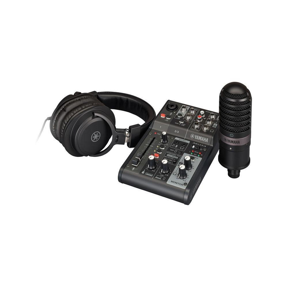 Yamaha AG 03 MK2 Live Stream Pack BK – Thomann Ireland