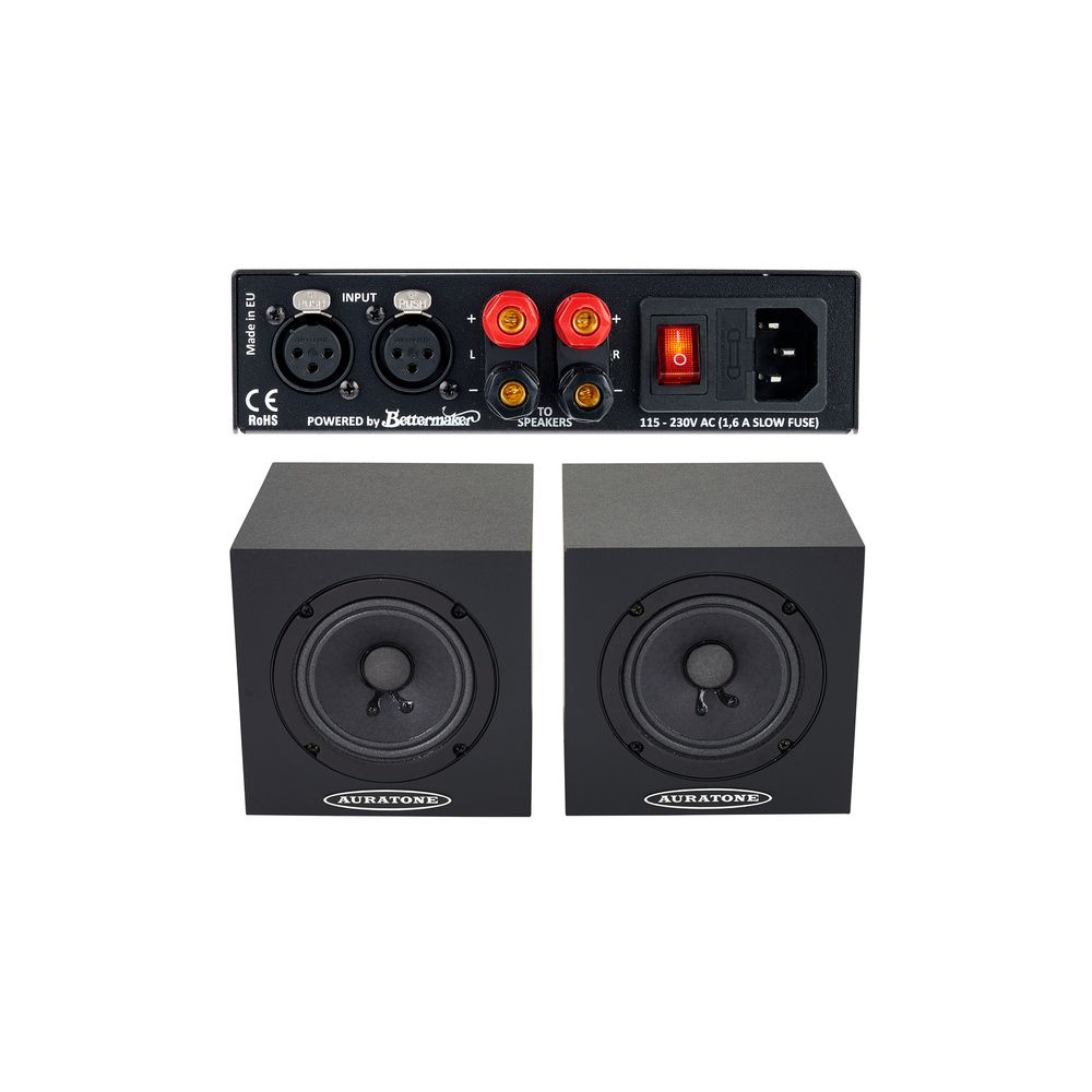 Auratone 5C Super Sound Amp Set Black – Thomann Ireland