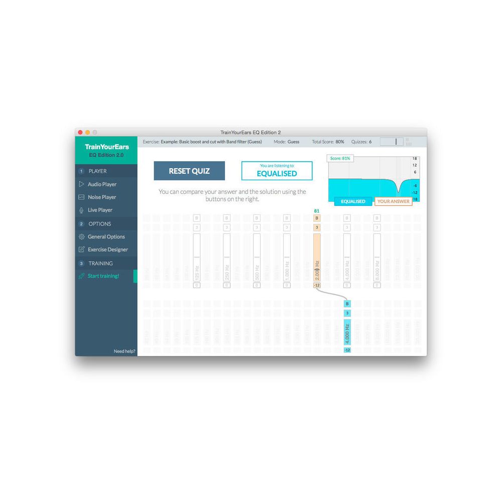 TrainYourEars EQ Edition 2 EDU – Thomann Ireland