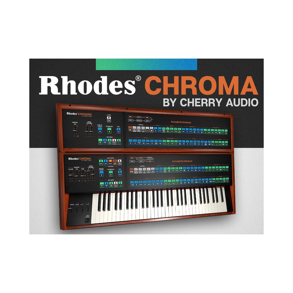 Cherry Audio Rhodes Chroma by Cherry Audio – Thomann Ireland
