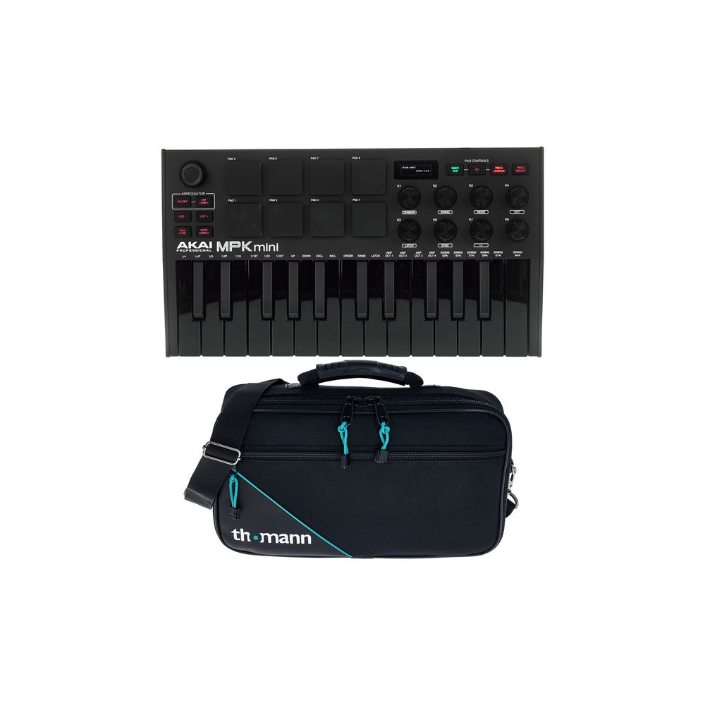 AKAI Professional MPK Mini MK3 Black Bag Bundle – Thomann Ireland