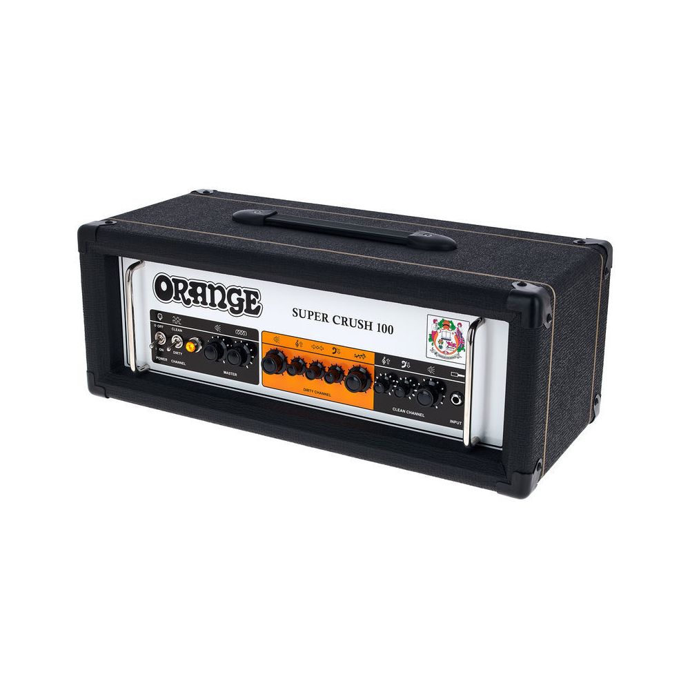 Orange Super Crush 100 Head Black – Thomann Ireland