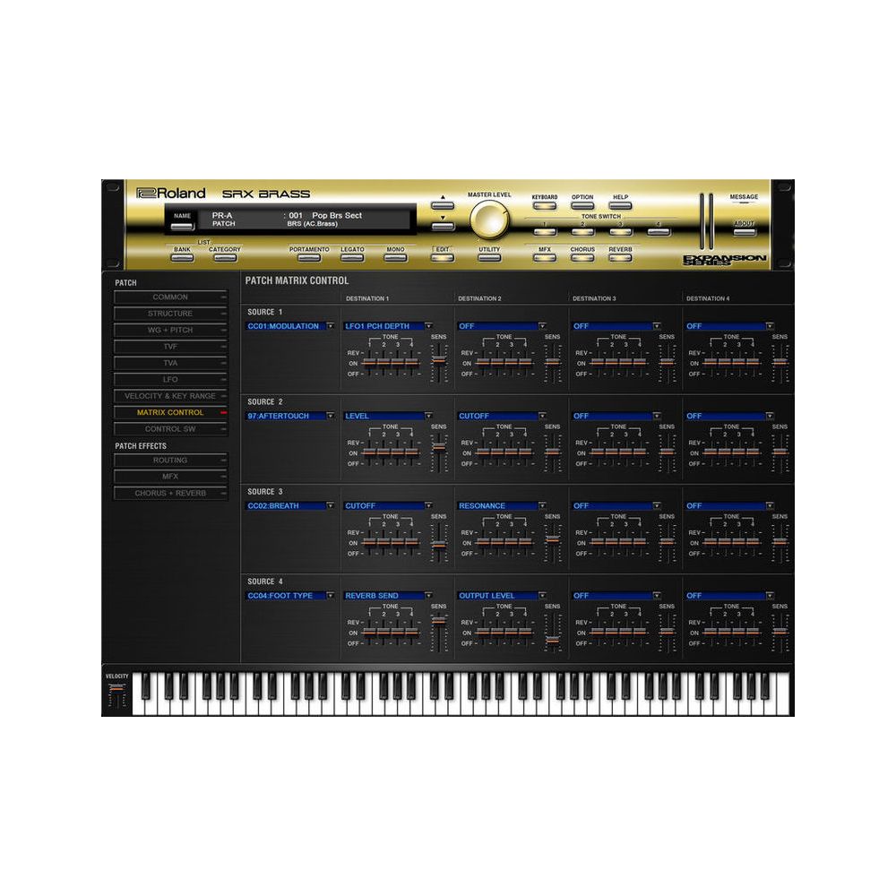 Roland Cloud SRX Brass – Thomann Ireland