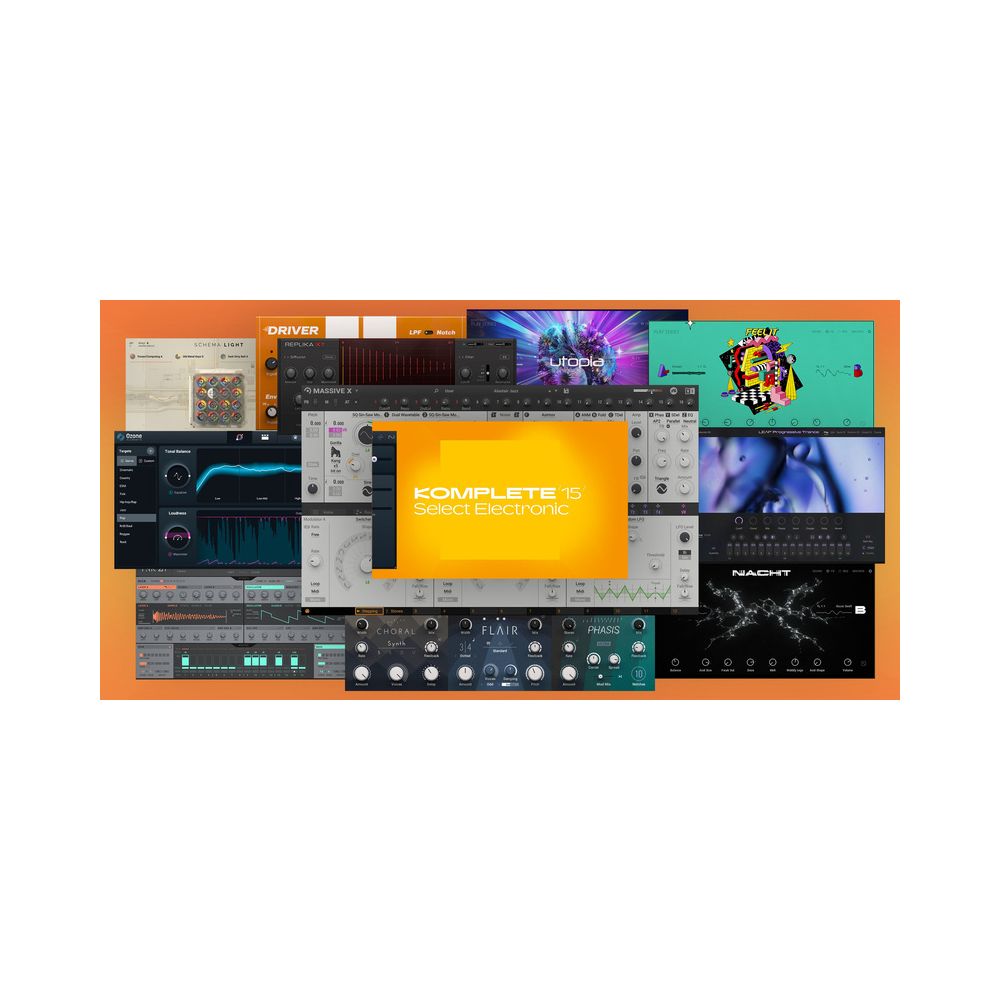 Native Instruments Komplete 15 Select Electronic – Thomann Ireland