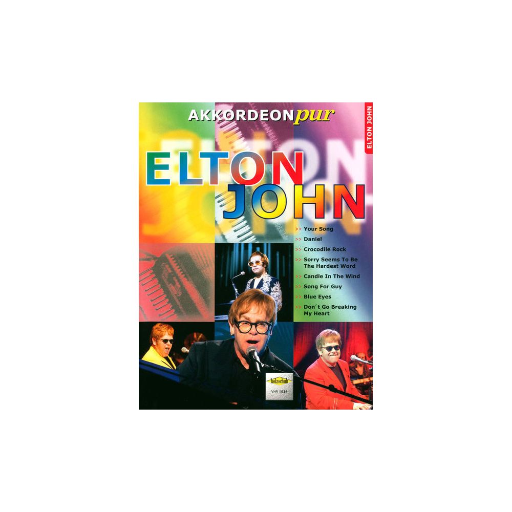 Holzschuh Verlag Akkordeon Pur Elton John – Thomann Ireland