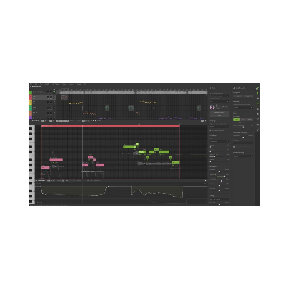 Dreamtonics Synthesizer V Studio2 Pro 3Voc – Thomann Ireland