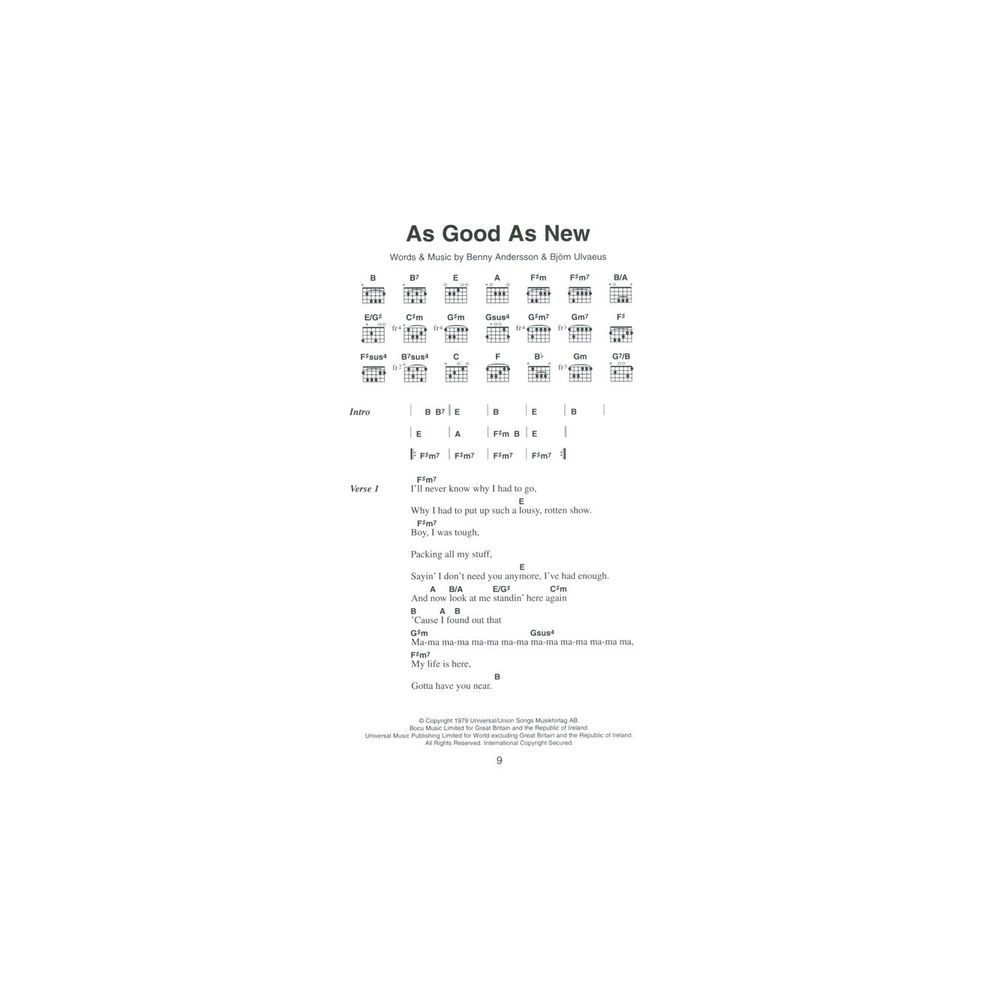 Wise Publications Little Black Book Abba – Thomann Ireland