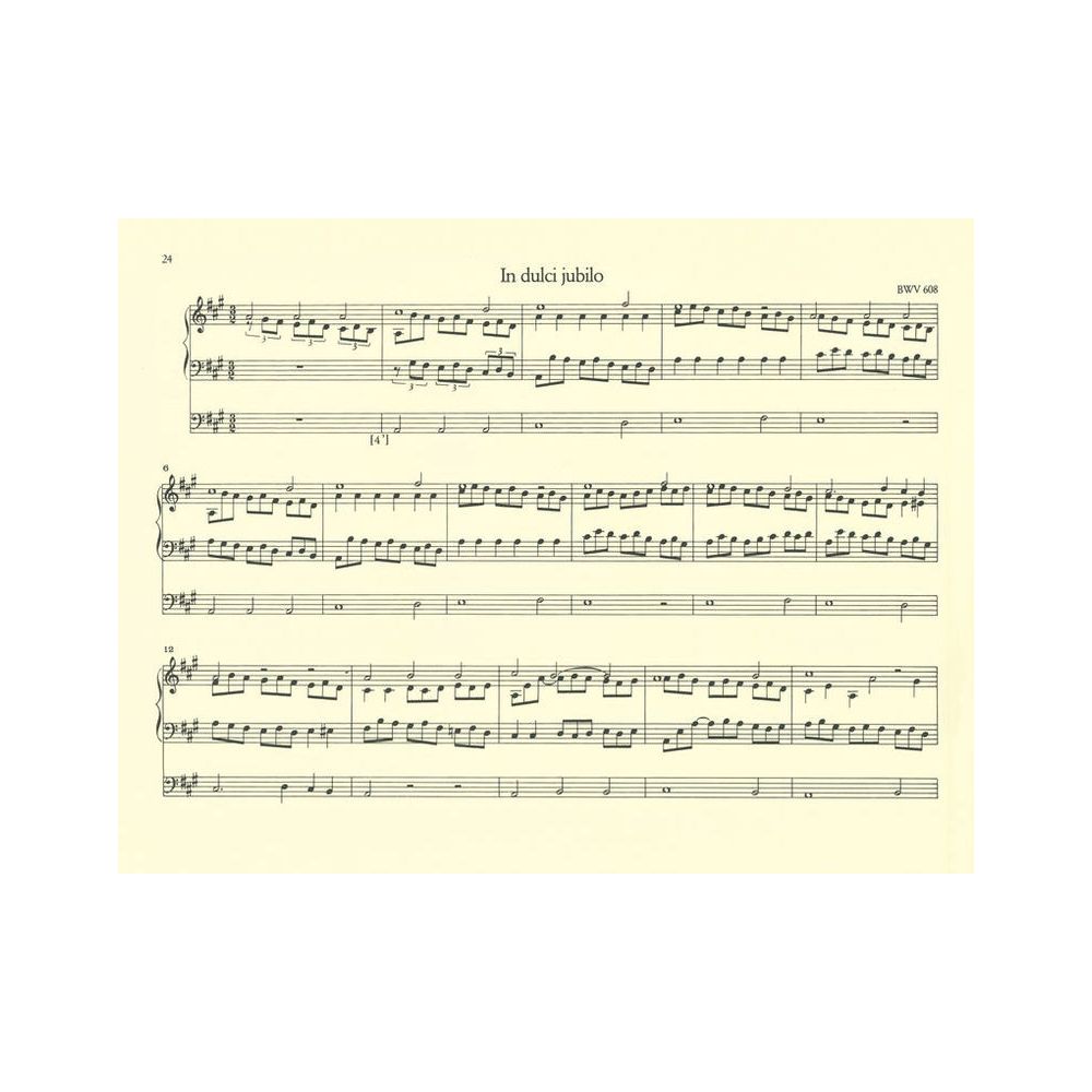 Breitkopf & Härtel Bach Orgelbüchlein – Thomann Ireland
