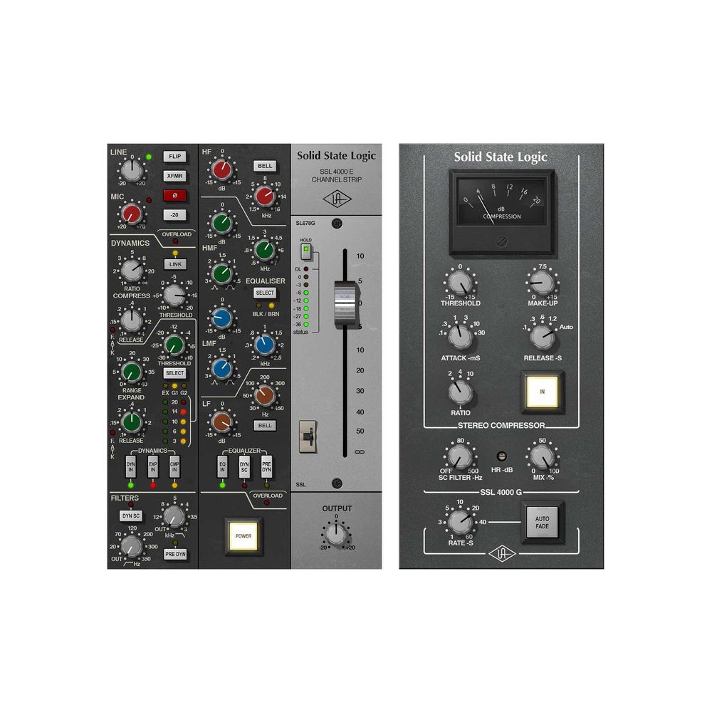 Universal Audio SSL 4000 Series Console Bundle – Thomann Ireland