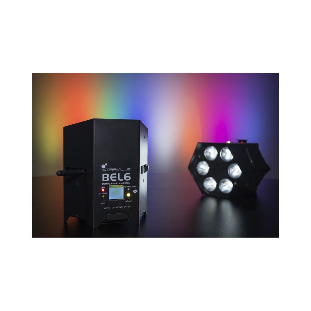Stairville BEL6 Battery Event Light 6x15W – Thomann Ireland