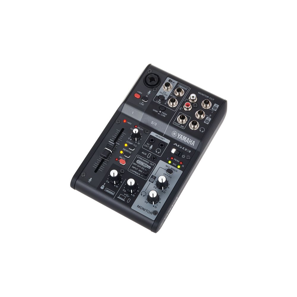 Yamaha AG03 MK2 BK – Thomann Ireland