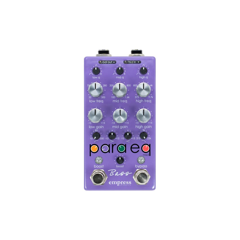 Empress Effects Bass ParaEQ – Thomann Ireland