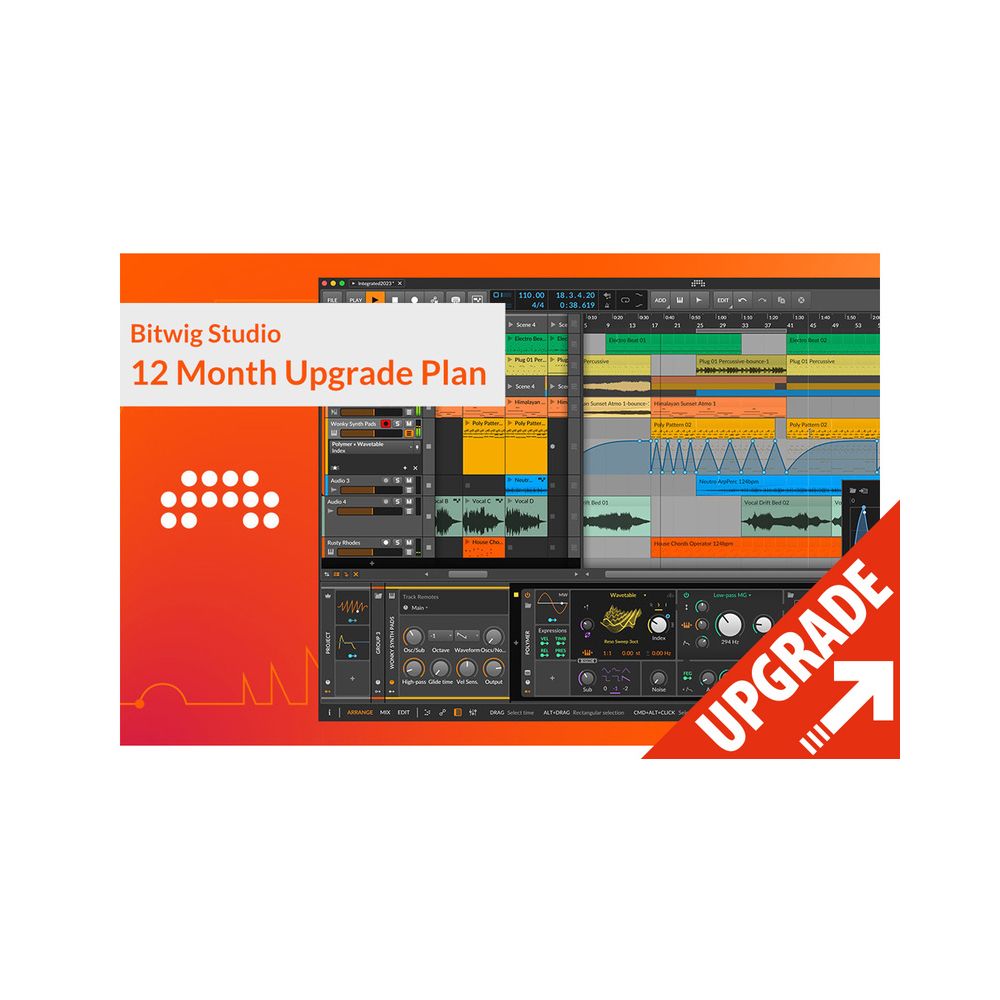 Bitwig Studio Upgrade Plan – Thomann Ireland