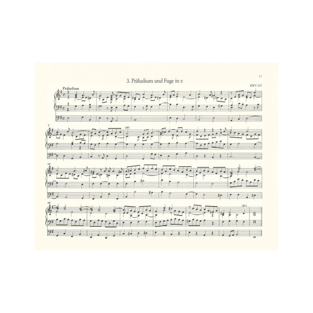 Breitkopf & Härtel Bach Acht Präludien und Fugen – Thomann Ireland