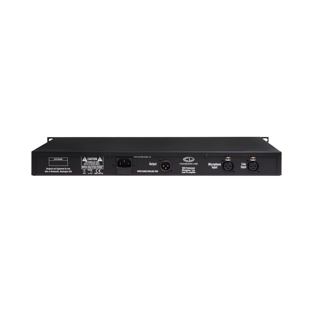 Chameleon Labs 7603 Microphone Preamp & EQ – Thomann Ireland