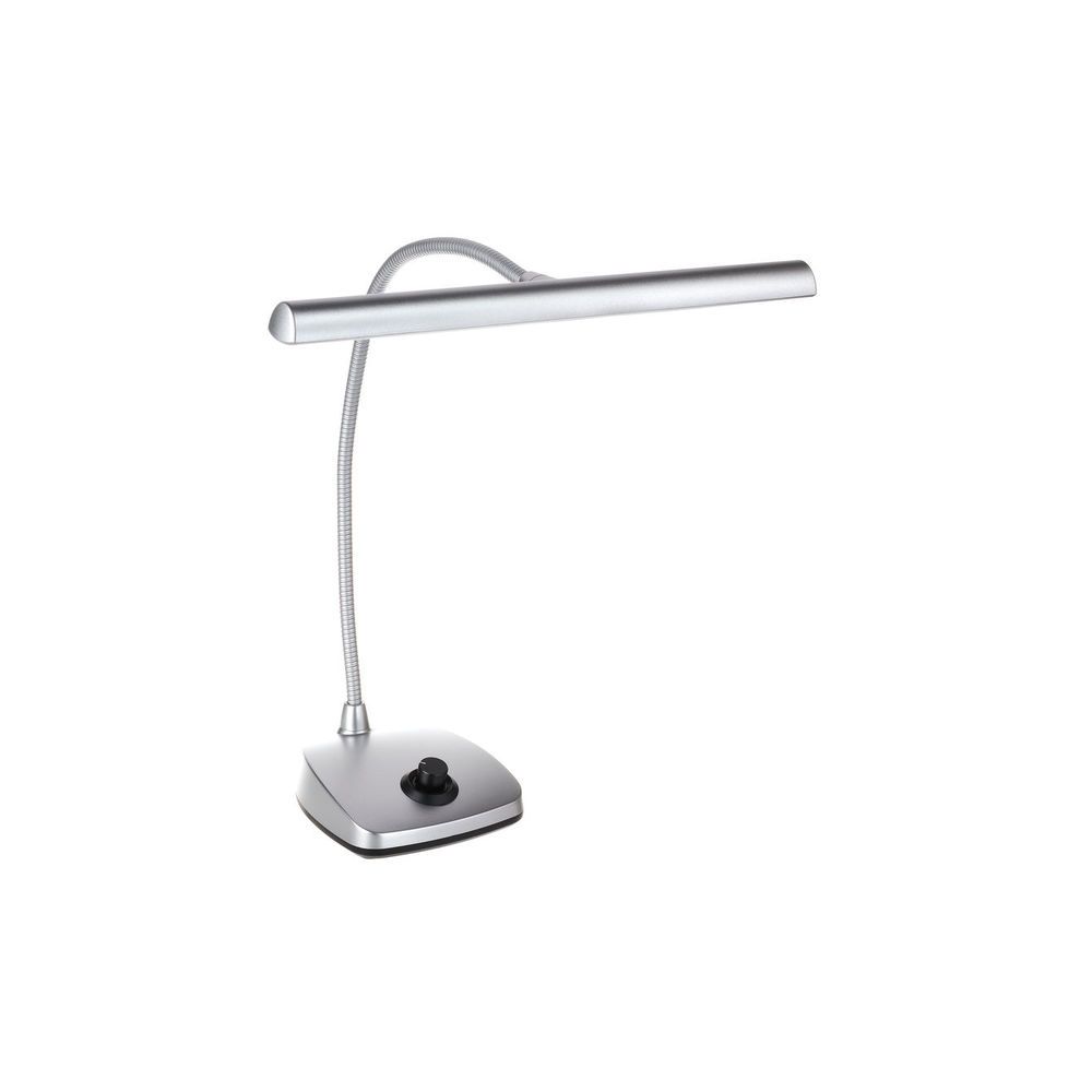K&M 12298 LED Piano Lamp Silver – Thomann Ireland