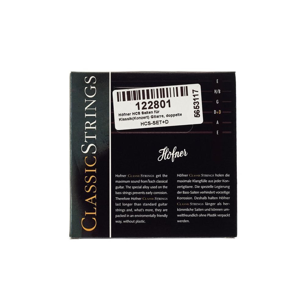 Höfner HCS – Thomann Ireland