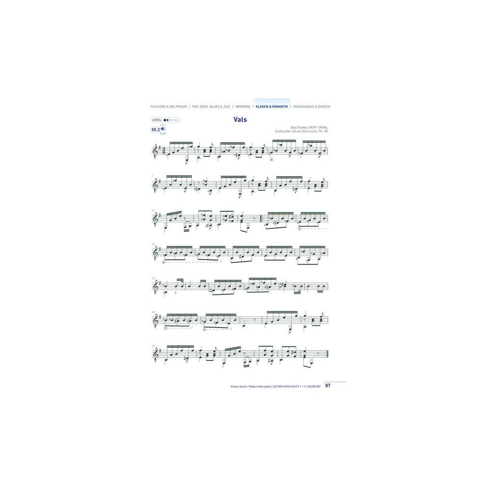 Helbling Verlag Guitar Highlights 1 – Thomann Ireland