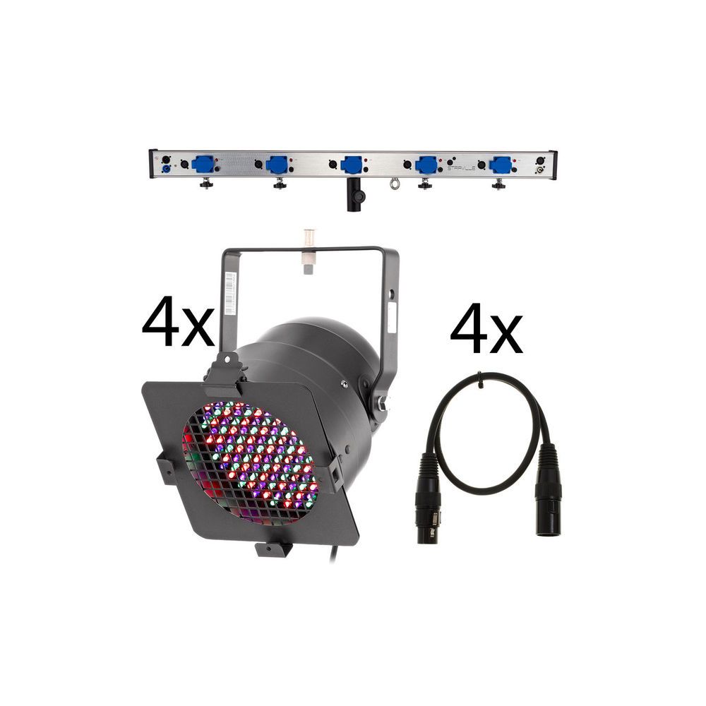 Stairville LED Lighting Kit PAR56 Black – Thomann Ireland