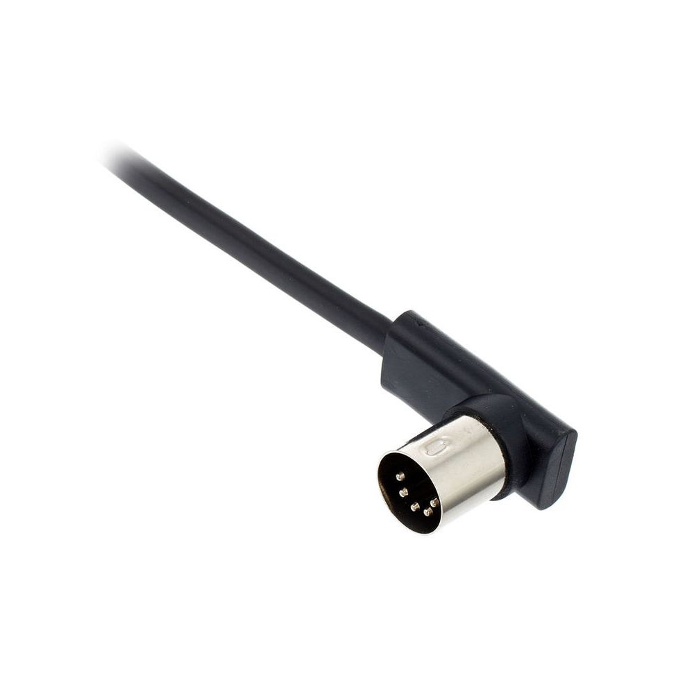 Rockboard Flat MIDI Cable 1000cm Black – Thomann Ireland