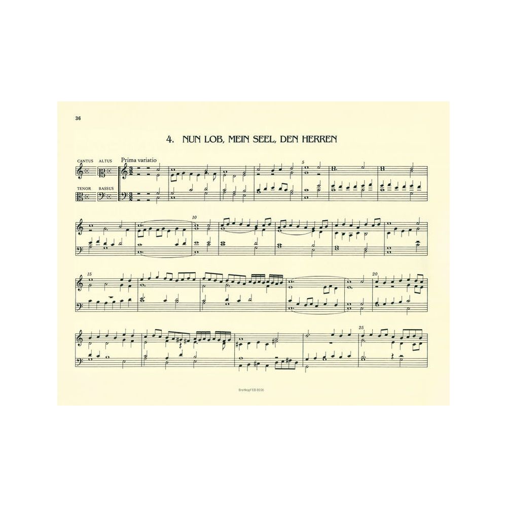 Breitkopf & Härtel Praetorius Orgelwerke – Thomann Ireland