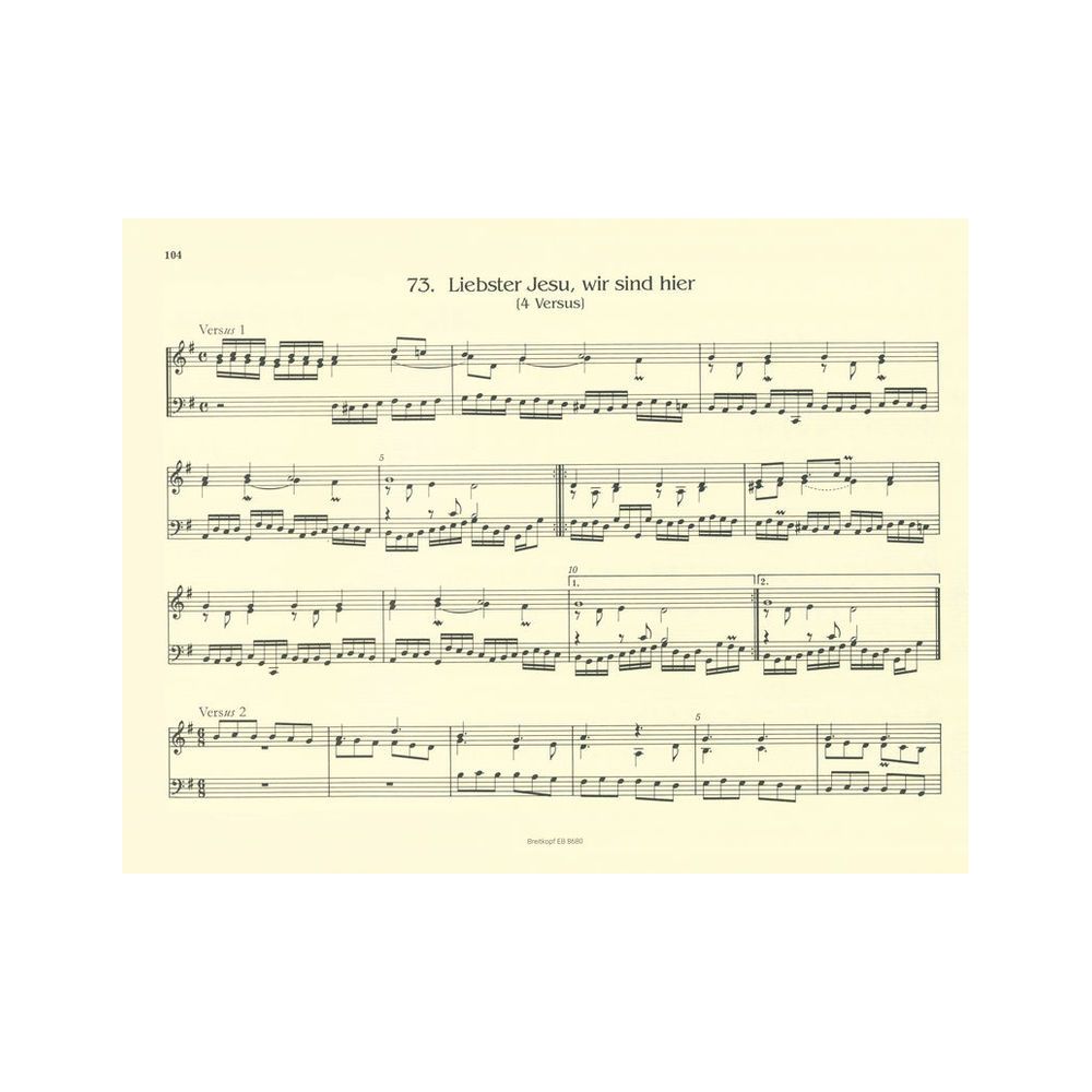 Breitkopf & Härtel Walther Sämtliche Orgelwerke 3 – Thomann Ireland