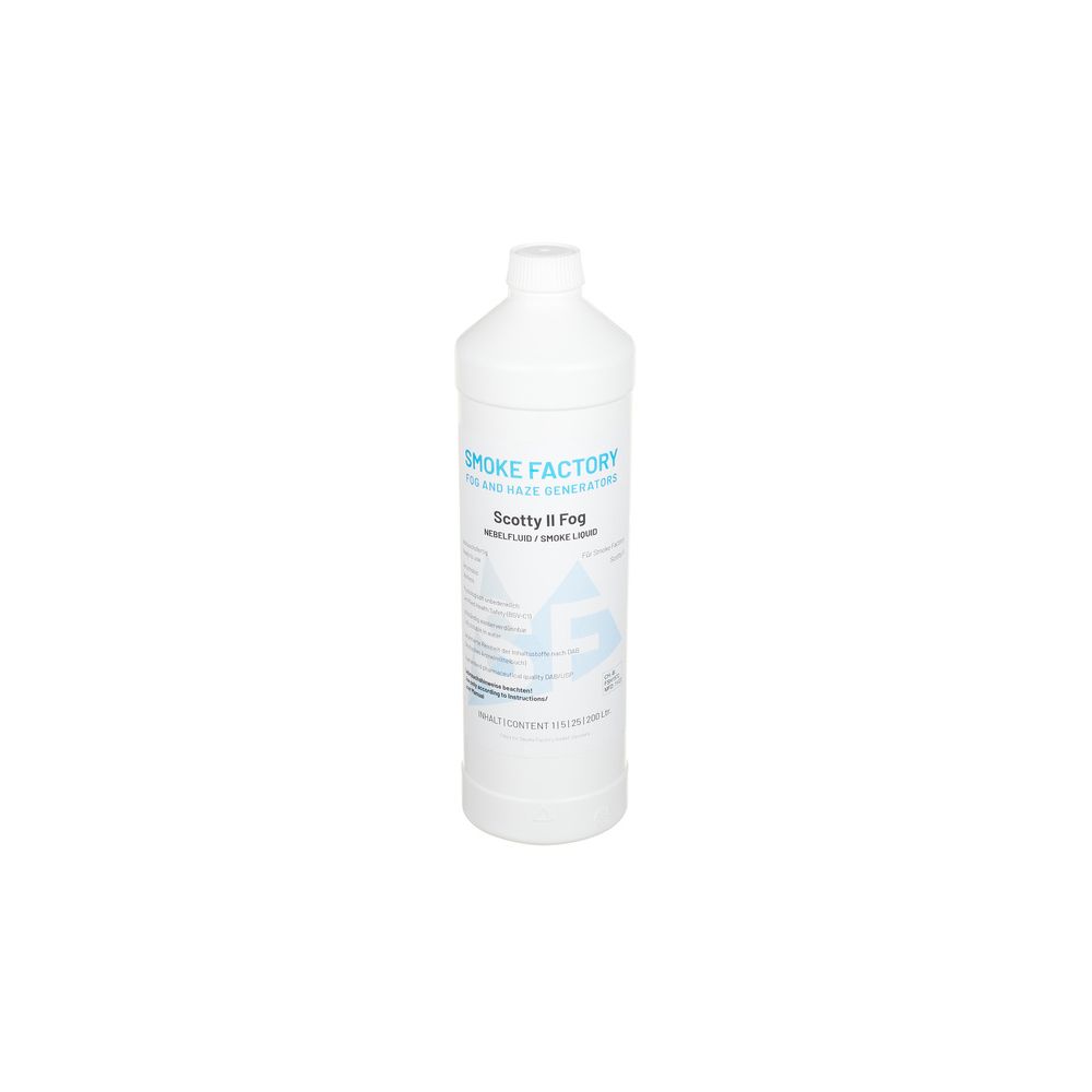 Smoke Factory Scotty II Fog Fluid 1L – Thomann Ireland