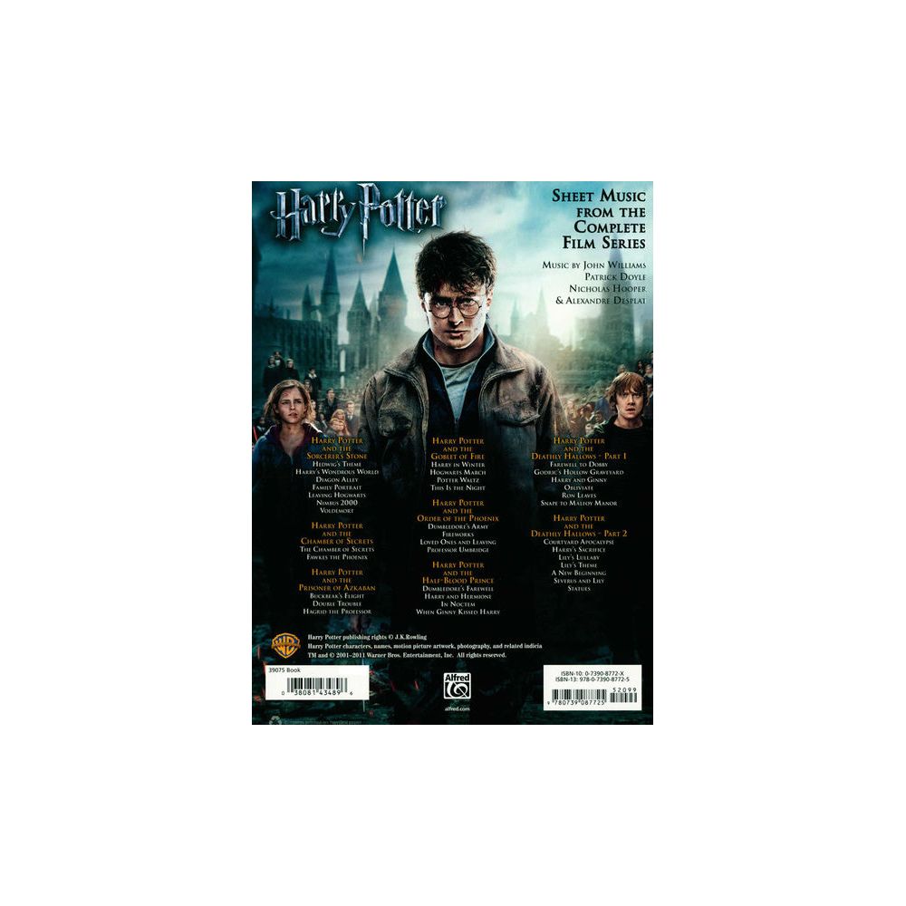 Alfred Music Publishing Harry Potter Easy Piano – Thomann Ireland