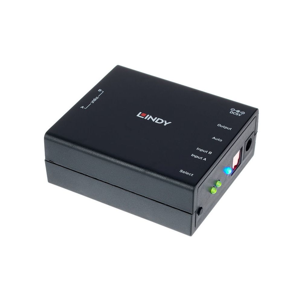 Lindy optical 2 Port Audio Switch – Thomann Ireland