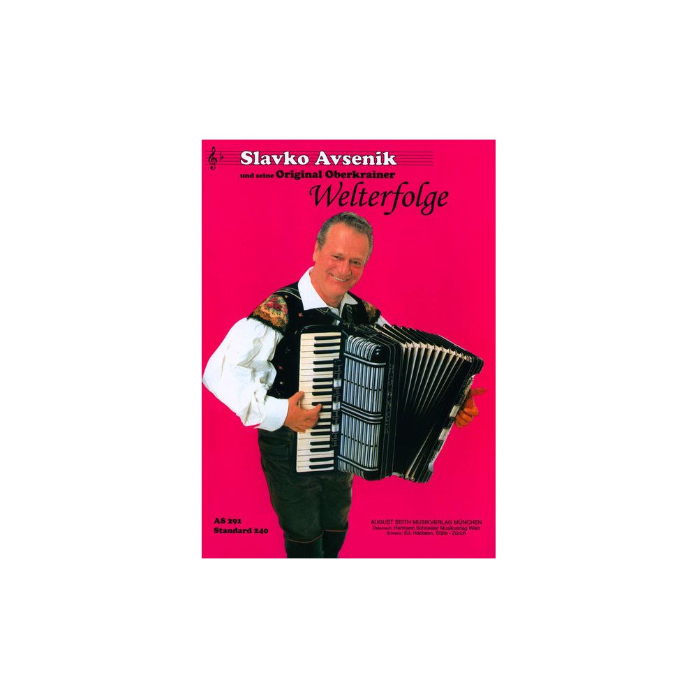 August Seith Musikverlag Avsenik Welterfolge rot – Thomann Ireland