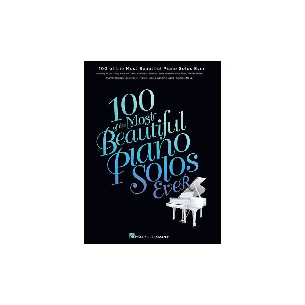 Hal Leonard 100 Most Beautiful Piano Solos – Thomann Ireland