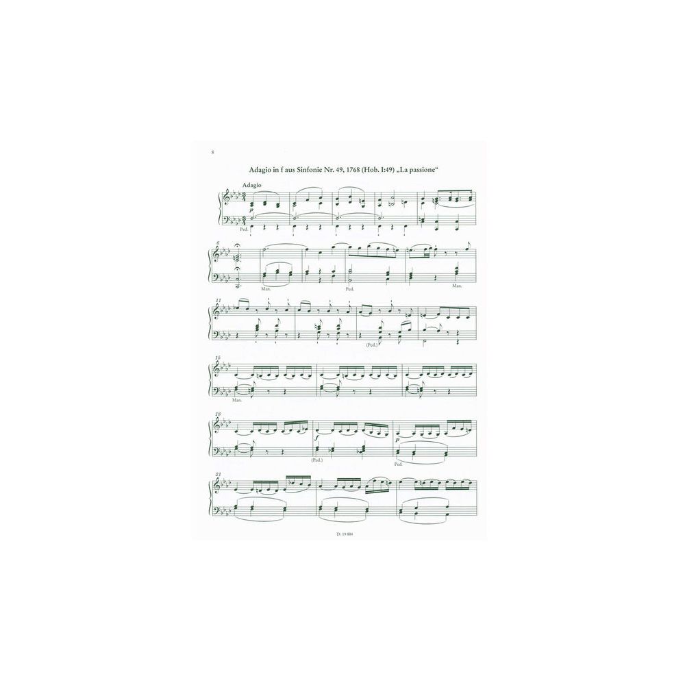 Doblinger Musikverlag Joseph Haydn for Orgel – Thomann Ireland