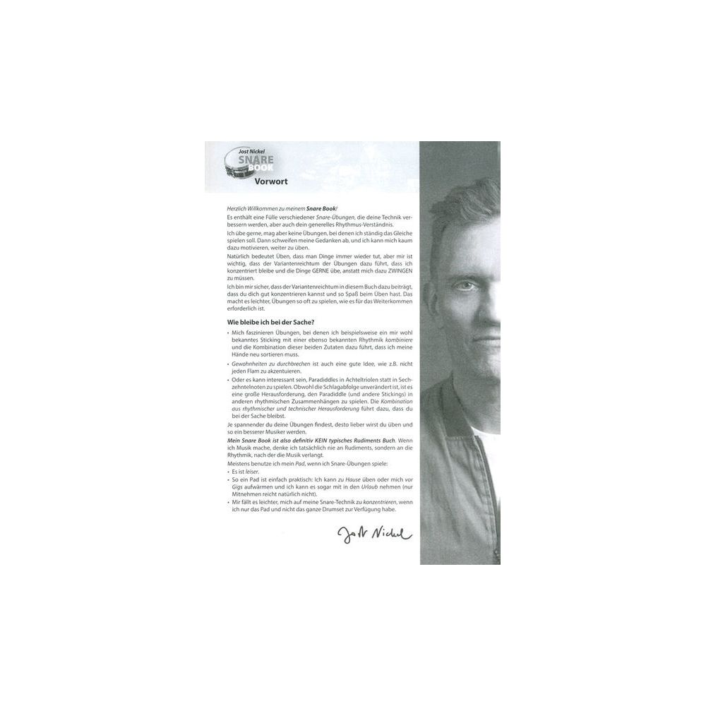 Alfred Music Publishing Jost Nickel Snare Book German – Thomann Ireland