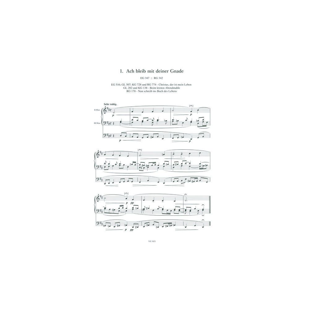 Strube Verlag Reger 30 kleine Choral – Thomann Ireland