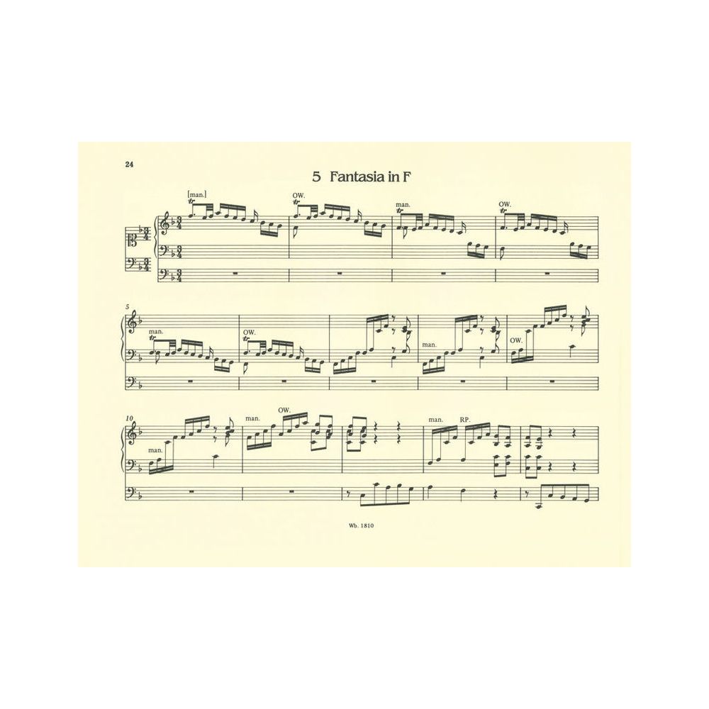 Breitkopf & Härtel Krebs Orgelwerke II – Thomann Ireland