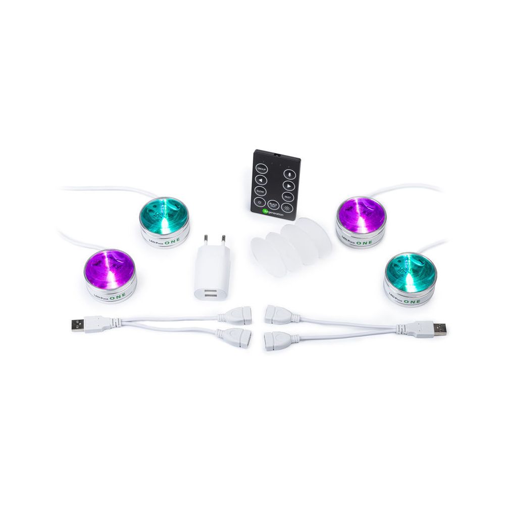 Fun Generation LED Puck ONE Set of 4 – Thomann Ireland