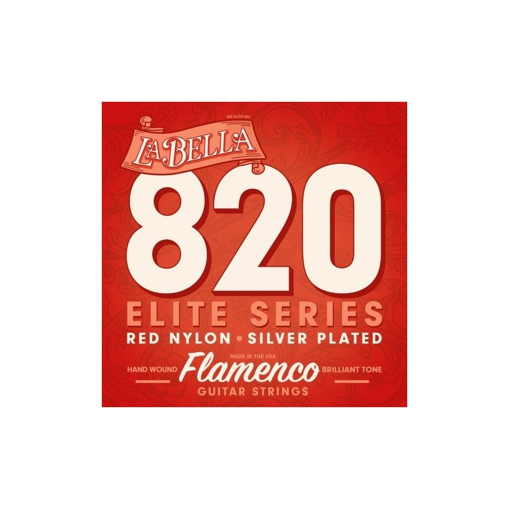 La Bella 820 Red Nylon Flamenco Strings – Thomann Ireland
