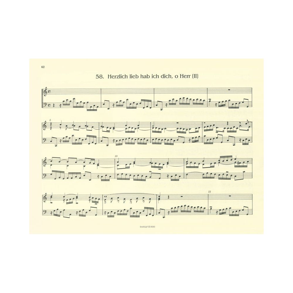 Breitkopf & Härtel Walther Sämtliche Orgelwerke 3 – Thomann Ireland