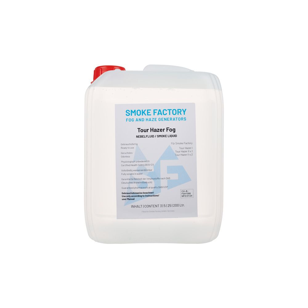 Smoke Factory Tour Hazer Fluid 5L – Thomann Ireland