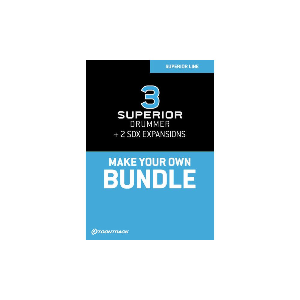 Toontrack Superior Drummer 3 Bundle – Thomann Ireland